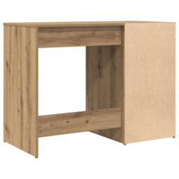 Berkfield Home Desk Artisan Oak 100x49x75 cm Engineered Wood in Brown - Size: 100 x 49 x 75 cm - thumbnail 7