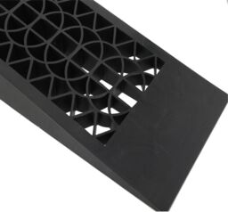 Autojack 2 Piece 5 Ton Heavy Duty Low Rise Car Ramps Plastic Kerb Ramps Car Lift Ramps for Car Service Home Garage Motorhome Level Wheel Ramps - thumbnail 4
