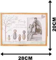 Marco Paul Family Pebble Art Photo Picture Frame - thumbnail 6