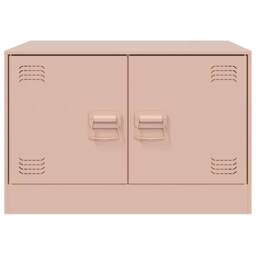 Berkfield Home Sturdy Coffee Table Pink 67x50x44 cm Steel - Size: 67 x 50 x 44 cm - thumbnail 6