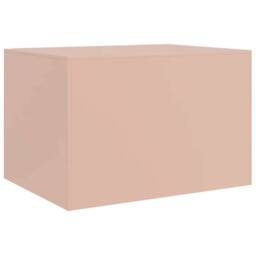 Berkfield Home Sturdy Coffee Table Pink 67x50x44 cm Steel - Size: 67 x 50 x 44 cm - thumbnail 9