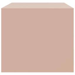 Berkfield Home Sturdy Coffee Table Pink 67x50x44 cm Steel - Size: 67 x 50 x 44 cm - thumbnail 8