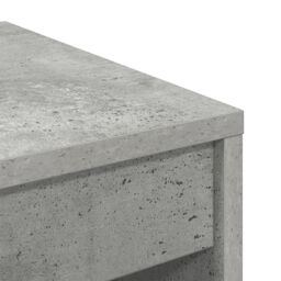 Berkfield Home Writing Desk Concrete grey Particle board 60 x 40 x 76 cm - thumbnail 7