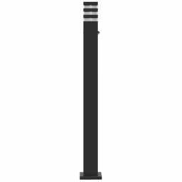 Berkfield Home Outdoor Floor Lamps with Sensors 3pcs Black 110 cm Aluminium - thumbnail 5