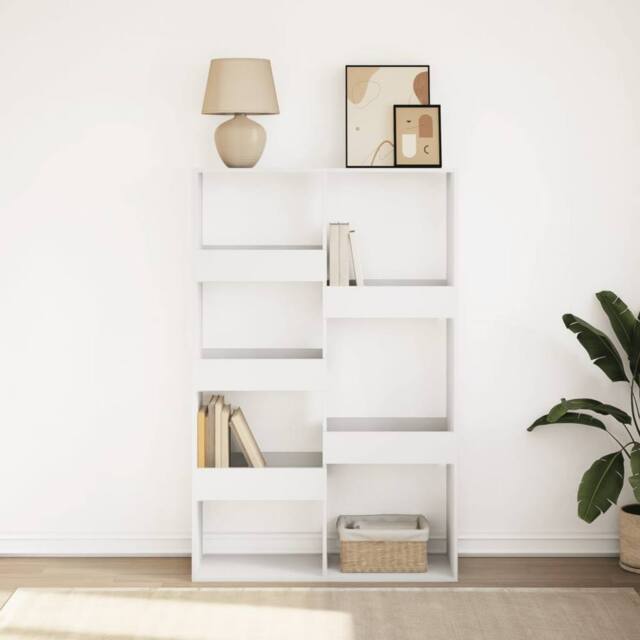 Berkfield Home Classic Bookcase White 100x33x155.5 cm Engineered Wood - image 1