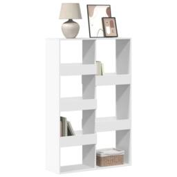Berkfield Home Classic Bookcase White 100x33x155.5 cm Engineered Wood - thumbnail 2