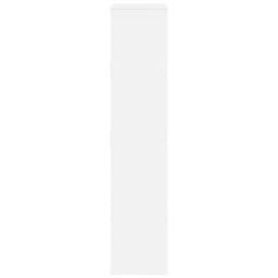 Berkfield Home Classic Bookcase White 100x33x155.5 cm Engineered Wood - thumbnail 5