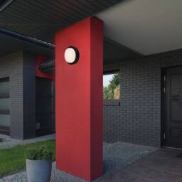 BRILONER Black Sensor 4W Battery Powered LED Outdoor Wall Light - thumbnail 3