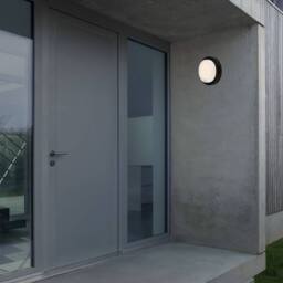 BRILONER Black Sensor 4W Battery Powered LED Outdoor Wall Light - thumbnail 4