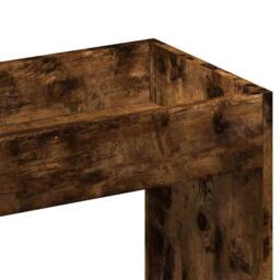 Berkfield Home Highboard¬†Smoked Oak 92x33x140 cm Engineered Wood in Brown - Size: 92 x 33 x 140 cm - thumbnail 9