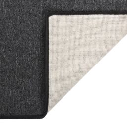 Berkfield Home Carpet Runner Anthracite 50x150 cm in Black - Size: 100 cm diameter - thumbnail 5