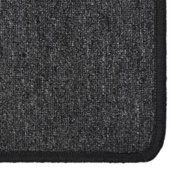 Berkfield Home Carpet Runner Anthracite 50x150 cm in Black - Size: 100 cm diameter - thumbnail 3