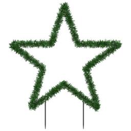 Berkfield Home Green Christmas Light Decoration with Spikes Star 115 LEDs 85 cm - thumbnail 5