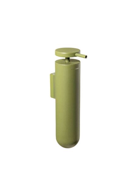 Cosmic Wall Mounted Soap Dispenser, 185ml Capacity, Green, Geyser Collection in Olive - image 1