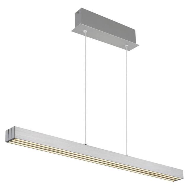 Netlighting Ethan Bar Pendant Aluminium LED Dimmable 2700 6000K Touch Dimmer in Grey - image 1