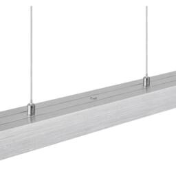 Netlighting Ethan Bar Pendant Aluminium LED Dimmable 2700 6000K Touch Dimmer in Grey - thumbnail 4