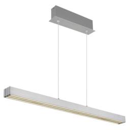 Netlighting Ethan Bar Pendant Aluminium LED Dimmable 2700 6000K Touch Dimmer in Grey - thumbnail 1