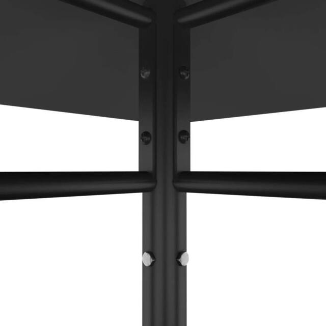 Berkfield Home Gazebo 3x3x2.7 m Anthracite 180 g/m ² in Black - image 1