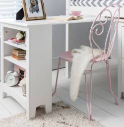 Nöa and Nani Una Sleepstation with Chest of Drawers, Cabinet & Desk in White - Size: Single - thumbnail 5