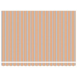 Berkfield Home Retractable Awning Manual Blue & orange 450x300 cm - thumbnail 6