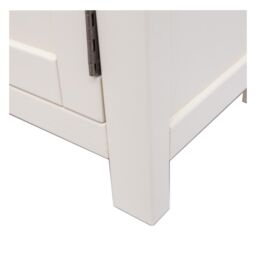 Cabinet Bits Maggiori Off-White 2 Door TV Cabinet Brass Knob - thumbnail 6