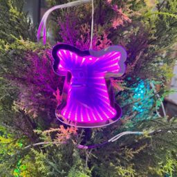 Leaper Style 5 LED Christmas Decoration Night Light in Purple
