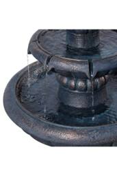 Teamson Home Two-Tier Birdbath Outdoor Garden Water Fountain, Antique Copper - thumbnail 8