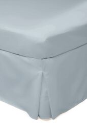 Belledorm Easy Care 200 Thread Count Cotton Polyester Percale Platform Valance in Duck Egg Blue - Size: King - thumbnail 1