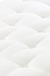 The Shire Bed Company Mode 1500 Count Pocket Sprung Tufted Mattress in White - Size: Double - thumbnail 5