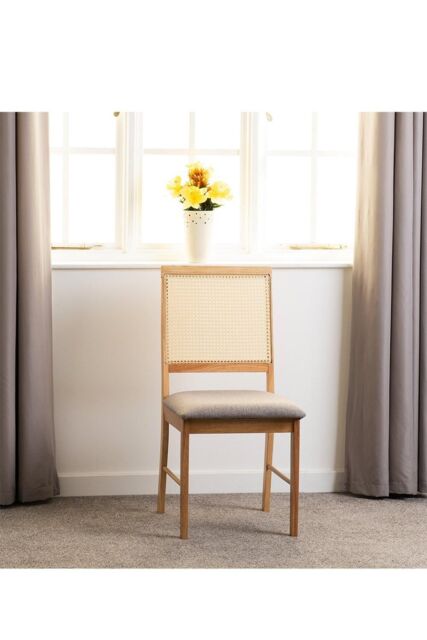 Seconique Ellis Chair (Box of 2) in Light Oak - image 1