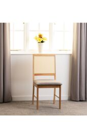 Seconique Ellis Chair (Box of 2) in Light Oak