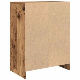Berkfield Home Sideboard Old Wood 57x34x76 cm Engineered Wood in Brown - Size: 57 x 34 x 76 cm - thumbnail 8