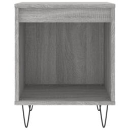 Berkfield Home Bedside Cabinets 2 pcs Grey Sonoma 40x35x50 cm Engineered Wood - Size: 40 x 35 x 50 cm - thumbnail 5