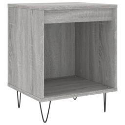 Berkfield Home Bedside Cabinets 2 pcs Grey Sonoma 40x35x50 cm Engineered Wood - Size: 40 x 35 x 50 cm - thumbnail 4