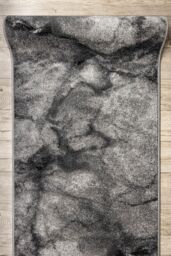 RugsX Silver Marble Runner in Grey - Size: 70 cm x 160 cm - thumbnail 5