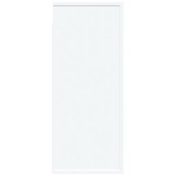 Berkfield Home Wall Cabinet White 80x33x80 cm Engineered Wood - Size: 80 x 33 x 80 cm - thumbnail 4