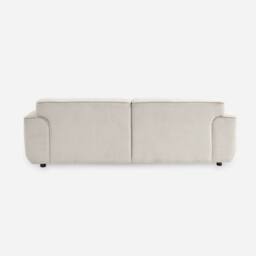 sweeek 3-seater Corduroy Sofa in Beige - thumbnail 3