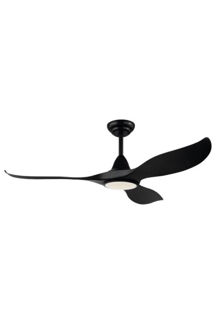 Eglo Cirali 52 Metal 5 Speed Ceiling Fan Light - Bulb Included in Black - image 1