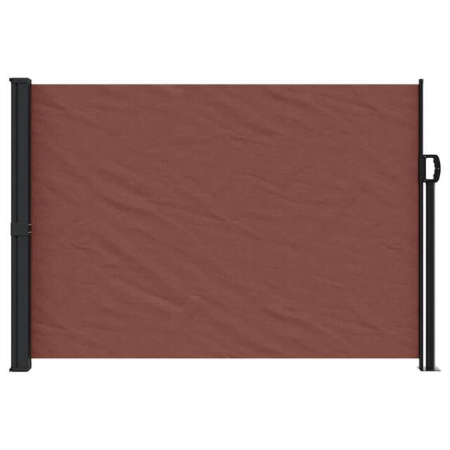 Berkfield Home Retractable Side Awning Brown 140x600 cm - image 1