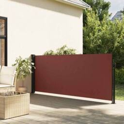Berkfield Home Retractable Side Awning Brown 140x600 cm - thumbnail 2
