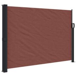 Berkfield Home Retractable Side Awning Brown 140x600 cm - thumbnail 3
