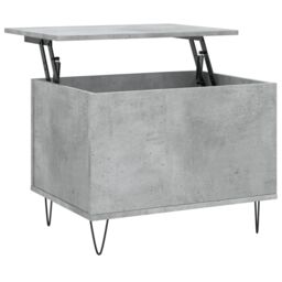 Berkfield Home Coffee Table Concrete Grey 60x44.5x45 cm Engineered Wood - thumbnail 2
