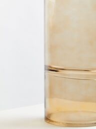 Orsina Contemporary Design Vase, Easy To Assemble Flower Ceramic Vase, Compact & Lightweight Vase For Flowers in Brown - thumbnail 3
