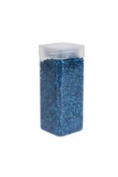 KDMD 4-6mm Royal Blue Pebbles in Square Jar 900gr 3 Pack - thumbnail 1