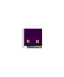 New Edge Blinds Square Eyelet Edge Roller Blind 165cm Drop Aubergine in Purple - Size: 70 cm width x 165 cm drop - thumbnail 2