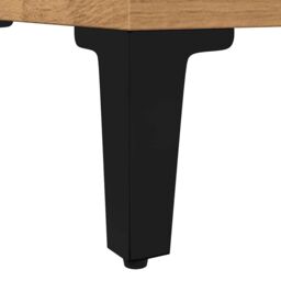 Berkfield Home Bathroom Cabinet Artisan Oak 30x30x100 cm Engineered Wood in Brown - Size: 30 x 30 x 100 cm - thumbnail 9