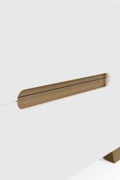 FWStyle Veloce 2 Drawer White Gloss Bedside Fast Click Assembly - thumbnail 5