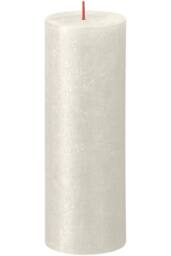 KDMD Bolsius Rustic Ivory Shimmer Metallic Candle 190mm x 68mm - thumbnail 2