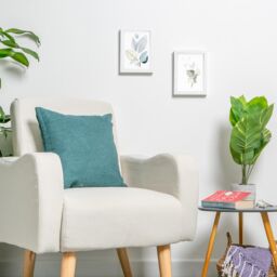 "Nicola Spring 3D Box Photo Frames - A5 (6 x 8"") - Pack of 5 in White" - thumbnail 7