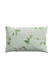 Sanderson 'Oleander' Cotton Duvet Cover Set in Blue - Size: Double - thumbnail 3